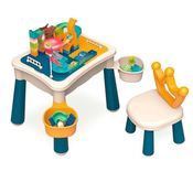 Mesa de Atividades Divertida Cadeira Blok Blok Azul Zoop Toys