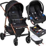 Carrinho de Bebe Bebe Conforto Base Ninho Burigotto Ecco Cobre