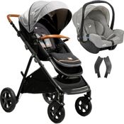 Carrinho de Bebe Passeio Joie Aeria com Bebe Conforto Carbon