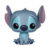 Boneco - Funko Pop - Stitch sentado - Disney - Lilo & Stitch - Candide