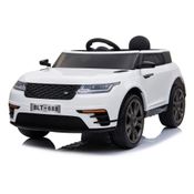 Carro Elétrico Infantil - Deluxe Rover - Branco - 12V - Multikids