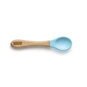 Colher de Treinamento - Fisher Price - Bam N Boo - Cabo Curto - Azul