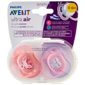 Chupeta - Philips Avent - Cervo - Coruja - Ultra Air - Silicone