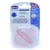 Chupeta - Chicco - Soft - Physio Forma - Silicone - Rosa