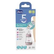 Mamadeira - Chicco - Perfect 5 - Rosa - 150ML