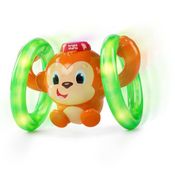 Brinquedo Infantil Educativo - Macaquinho Rola e Brilha - Bright Starts - Brasbaby