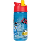 Garrafa Infantil - Buba - Super Heróis - Polipropileno - Azul - 380 Ml