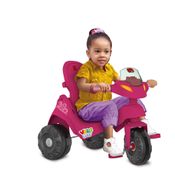 Mini Veículo Infantil com Capota - Triciclo  – Bandeirante - Rosa