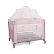 BERÇO PORTÁTIL SLEEP ROSA