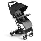 Carrinho de Passeio - Compacto - Multikids - Oppa Litet - 0 a 15Kg - Preto e Cinza