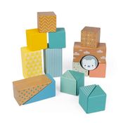 Brinquedo Educativo - Janod - Carrinho De Blocos - Maped