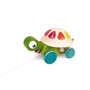 Brinquedo Educativo - Janod - Tartatuga Para Passear Com Rodinhas - Maped