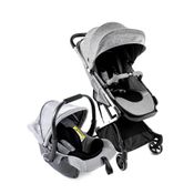 Bebê Conforto e Carrinho - Travel System - Legend - Duo Fly - Cinza - Infanti - Dorel