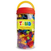 Pote Com Blocos De Montar Tand Kids 300 Peças Toyster 001944