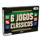 Kit 6 Jogos Clássicos 2759 Pais E Filhos