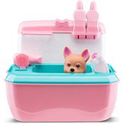 Maleta Infantil Dr. Canino Com Acessórios Rosa Roma Jensen 5510