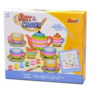 Coleção Art e Craft Pintar 13 Xícaras De Porcelana Zoop Toys Zp00228