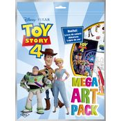 Livro Toy Story 4 Mega Art Pack Livros Dcl Livros D2447
