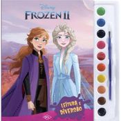 Livro Para Colorir Aquarela Frozen Disney Dcl Livros D2499