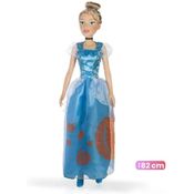 Boneca Cinderela Mini My Size Novabrink Bbra 1743