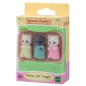 Trigêmeos Gatos Persa Sylvanian Families 5458