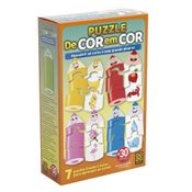 Quebra-Cabeça Infantil De Cor Em Cor Grow 03956