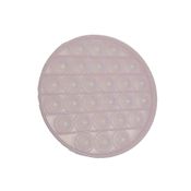 Pop It Fura Bolhas Divertido Glitter Circulo Rosa Toyng 044065