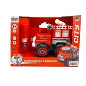 Caminhão De Bombeiro Monta E Desmonta Bbr R3184