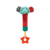 Mordedor Com Buzininha Happy Zoo Elefante Buba 09842
