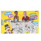 Tapete Para Colorir Mundo Bita Com Giz Fun F0054-6