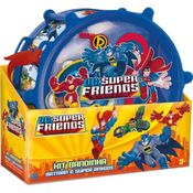 Brinquedo Kit Bandinha Batman E Super Amigos Fun F0004-0