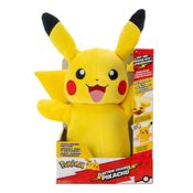 Pelúcia De Luxo 35Cm Pikachu Com Luz E Som Sunny 002613