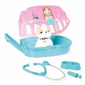 Pet Box Rosa Com Cachorrinho De Pelúcia Tateti 843