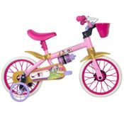 Bicicleta ARO 12 Princesas Nathor - 101260160001  Rosa