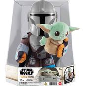 Star Wars Pelucia Mandalorian E Grogu Mattel Hpc19