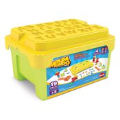 Box Com Massinha 20 Peças Dismat Mk300