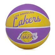 Bola Nba Team Lakers Retro Mini Wilson Wtb3200Xblal