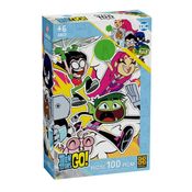 Quebra Cabeça Teen Titans Go 100 Peças Grow 04531