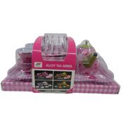 Kit De Chá Infantil Em Metal 14 Peças Shiny Toys 001223