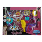 Kit de Beleza Infantil com Colar de Pedra Amarela BBR R3358