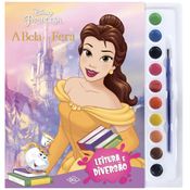 Livro Aquarela A Bela e a Fera Disney DCL 8032