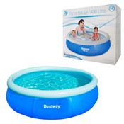 Piscina Inflável - Bestway - 1400 Litros - Azul - Etilux