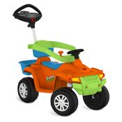 Carrinho de Passeio - Superquad - Laranja - Bandeirante
