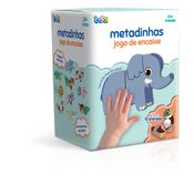 Jogo Educativo Infantil - Metadinhas - Jogo De Encaixe - Bda - Toyster