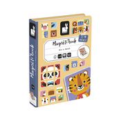 Livro Magnético Infantil - Misture E Combine - Baby Animais - Janod