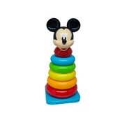 Brinquedo Interativo - Disney Baby - Pirâmide De Argolas do Mickey - Yes Toys