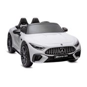 Mini Veiculo Elétrico - Mercedes AMG - Branco - 12V - Bandeirante