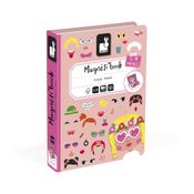 Livro Magnético Infantil - Crazy Faces - Janod