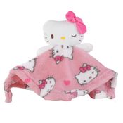 Naninha Plush Microfibra Hello Kitty Pink