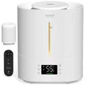 Umidificador para Quarto 4L com Preenchimento Superior e Controle de Umidade Ajustável, ASAKUKI, Branco